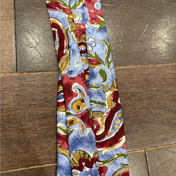 Max Raab Tango Colorful Floral Patterned Tie - Picture 5 of 5